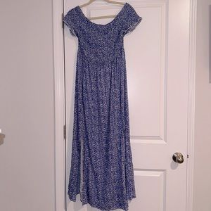 Off Shoulder Maxi Dress